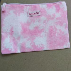 NWOT Benefit Makeup Bag